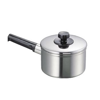 19-0ステンレス製 超厚底コルチナソースパン 18cm
