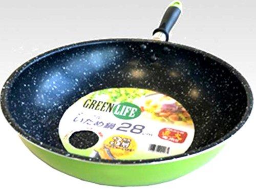 GREEN LIFEマーブルいため鍋２８ｃｍ